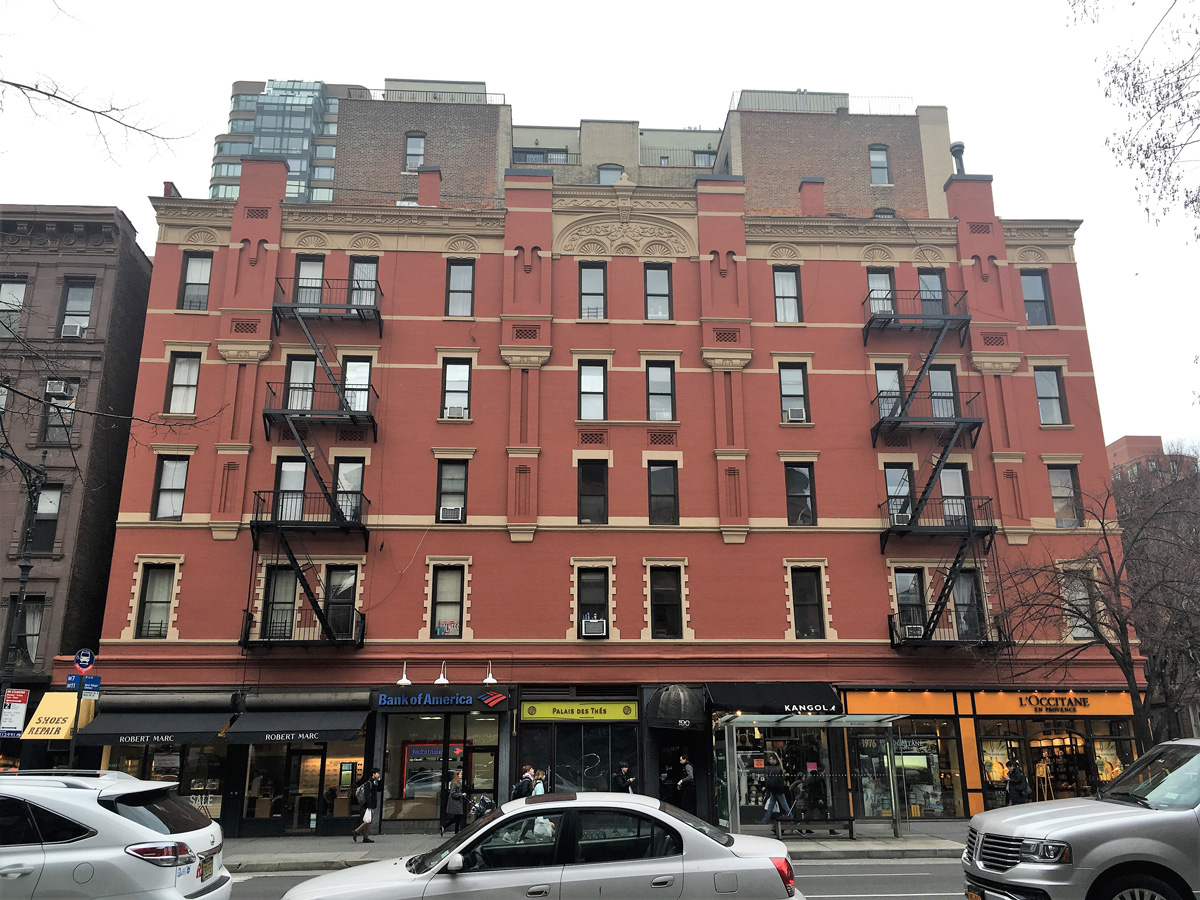 190-198 Columbus Avenue, AKA 100 West 69th Street