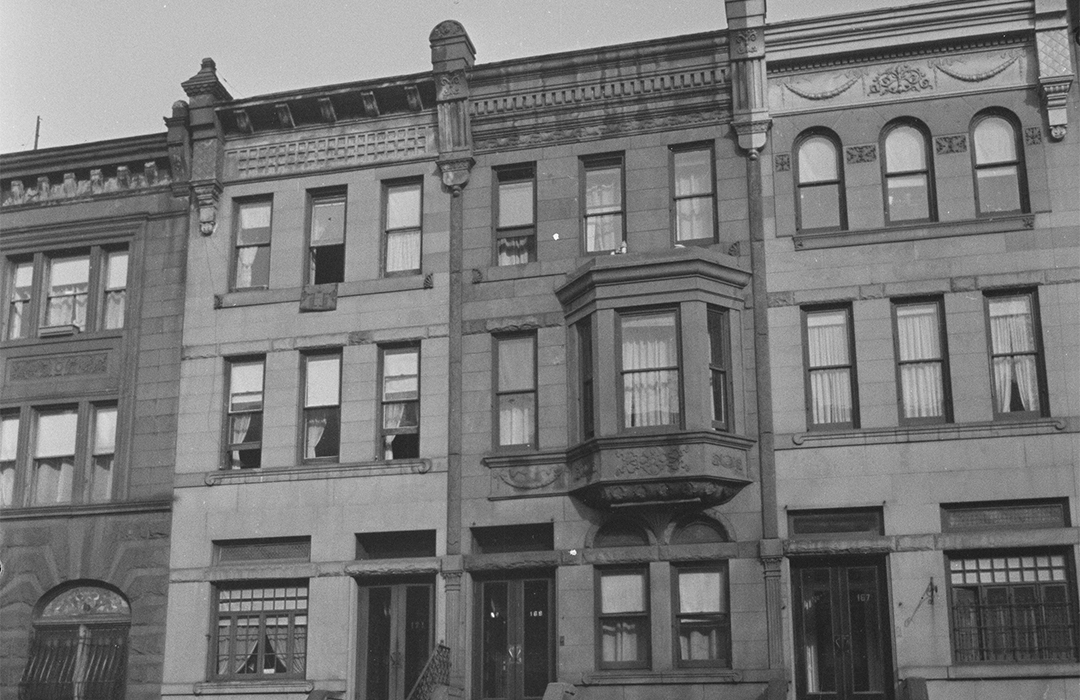 B&W NYC Tax Photo of 169 West 88th Street