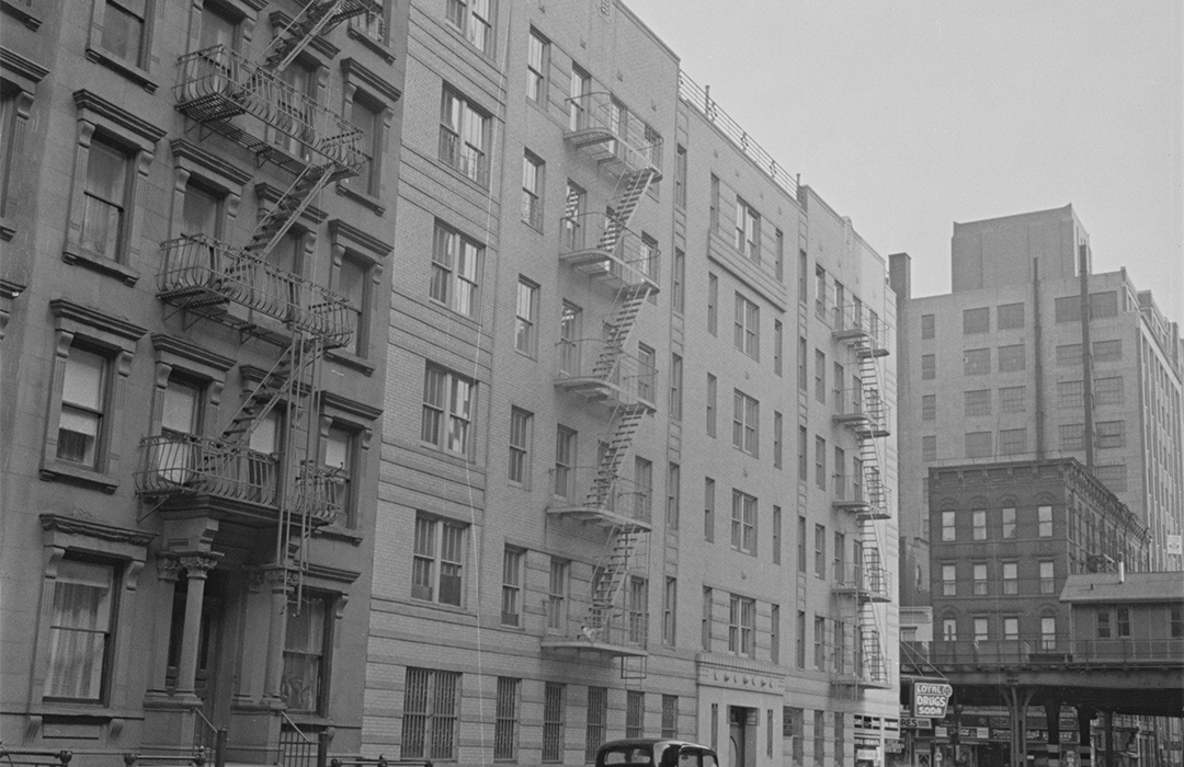 B&W NYC Tax Photo of 101 West 60th Street