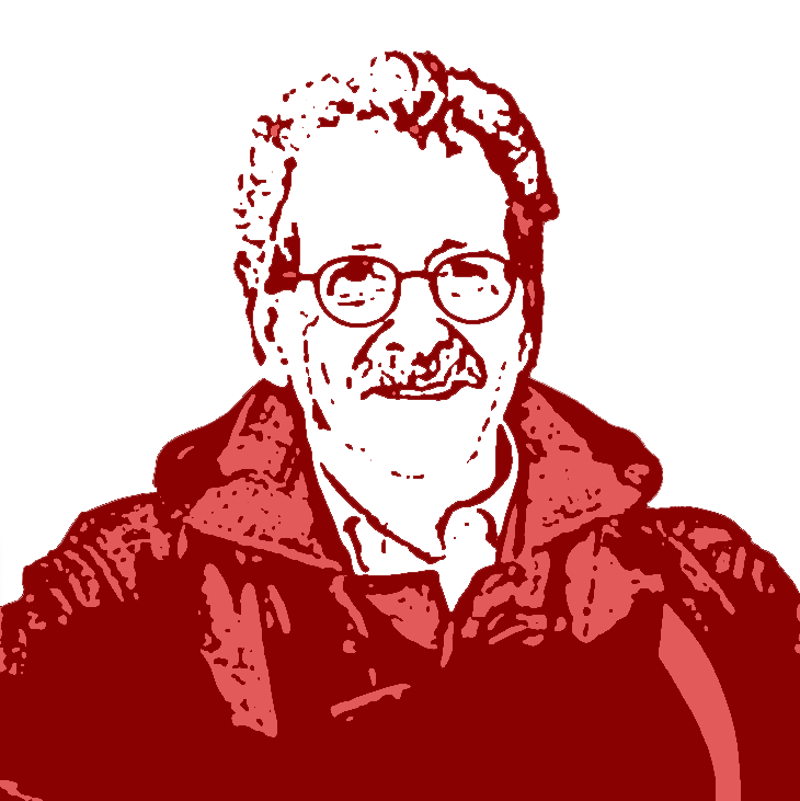 Stylized Graphic of Andrew Dolkart