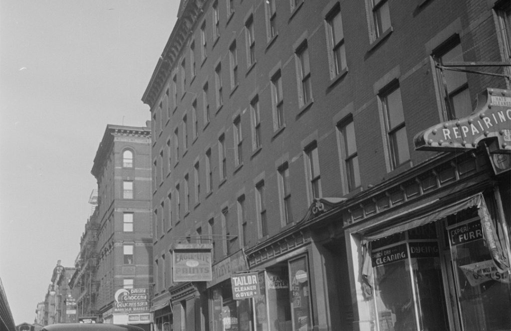 B&W NYC Tax Photo of 211-217 Columbus Avenue