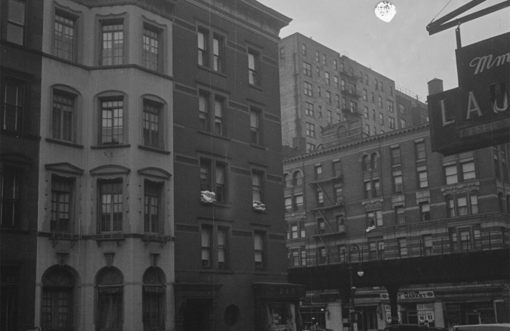 B&W NYC Tax Photo of 340-348 Columbus Avenue