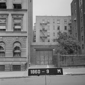 B&W NYC Tax Photo of 153 West 105th Street