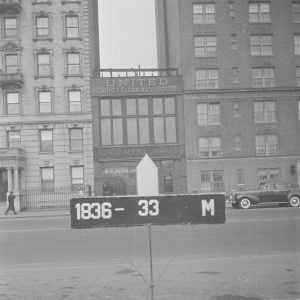 B&W Tax Photo of 409 Central Park West