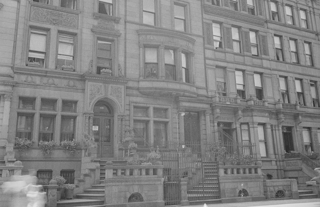 B&W NYC Tax Photo of 50 West 89th Street