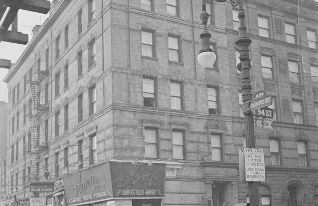 B&W NYC Tax Photo of 100 West 94th Street