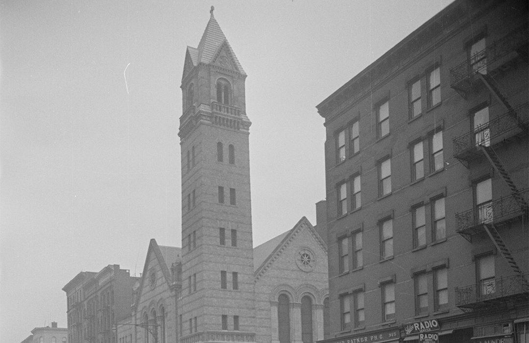 B&W NYC Tax Photo of 165 West 105th Street