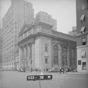 B&W NYC Tax Photo of 2 West 70th Street