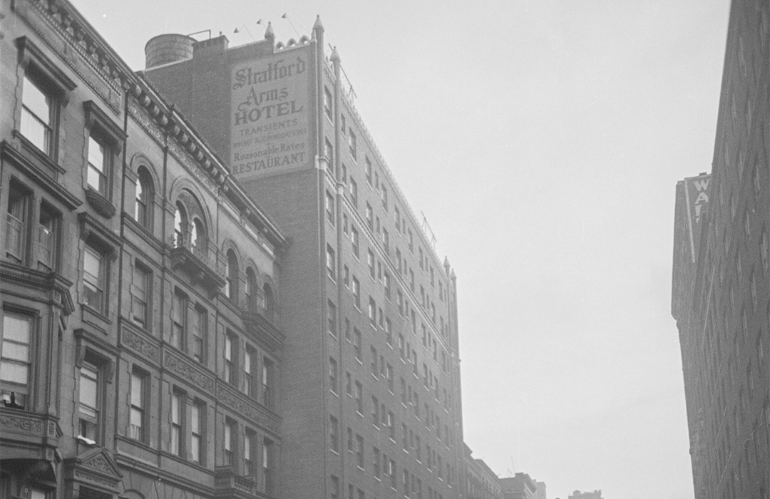 B&W NYC Tax Photo of 115-123 West 70th Street