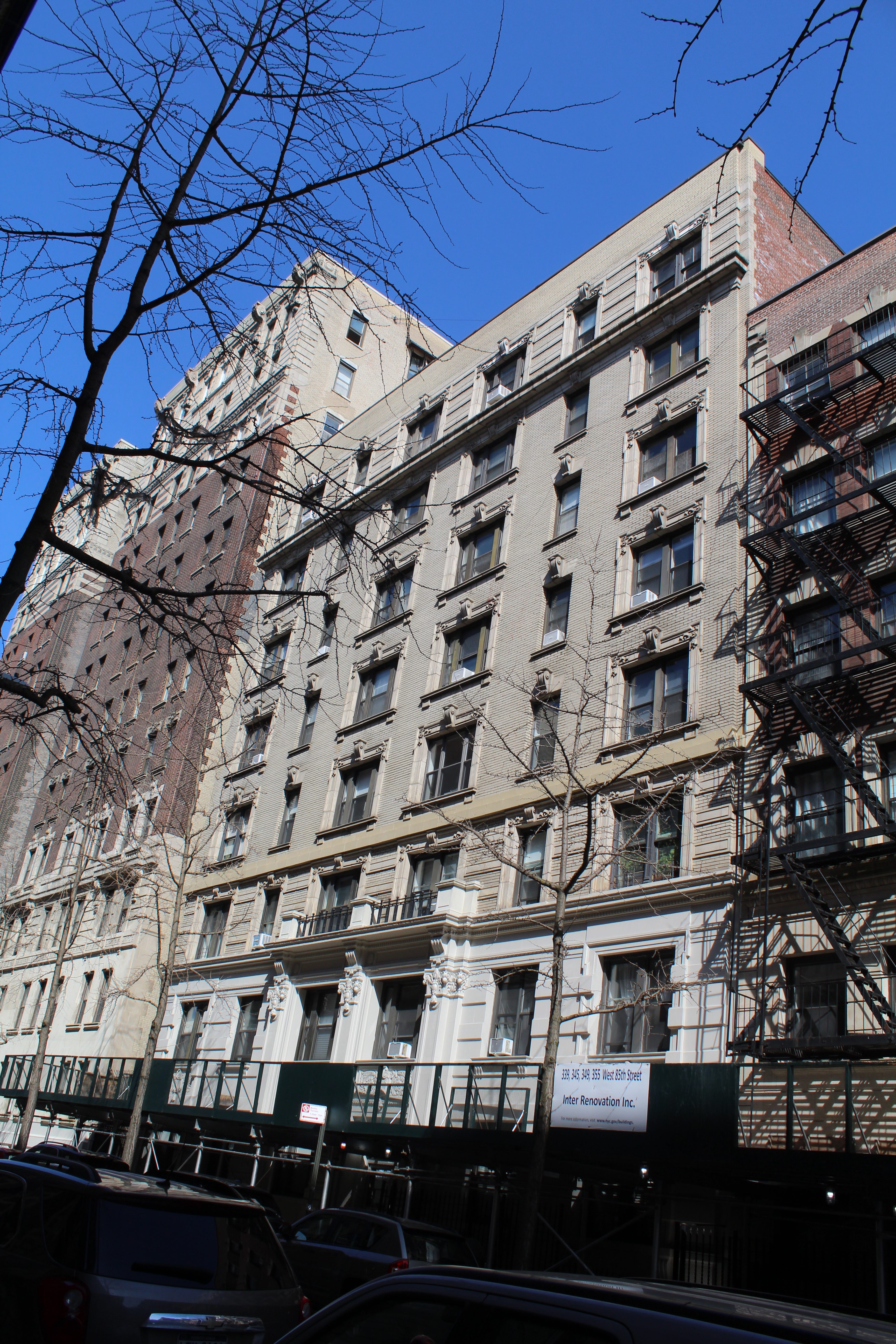 355 West 85th Street, AKA 351-355 West 85th Street