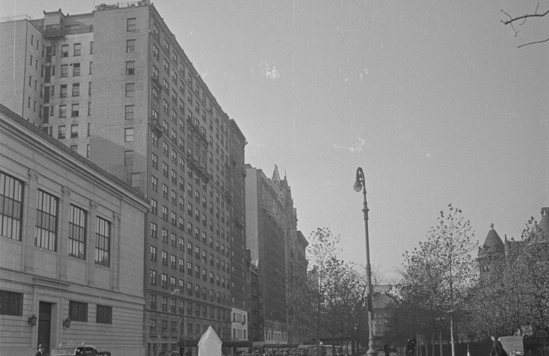 B&W NYC Tax Photo of 6-16 West 77th Street, Courtesy NYC Municipal Archives