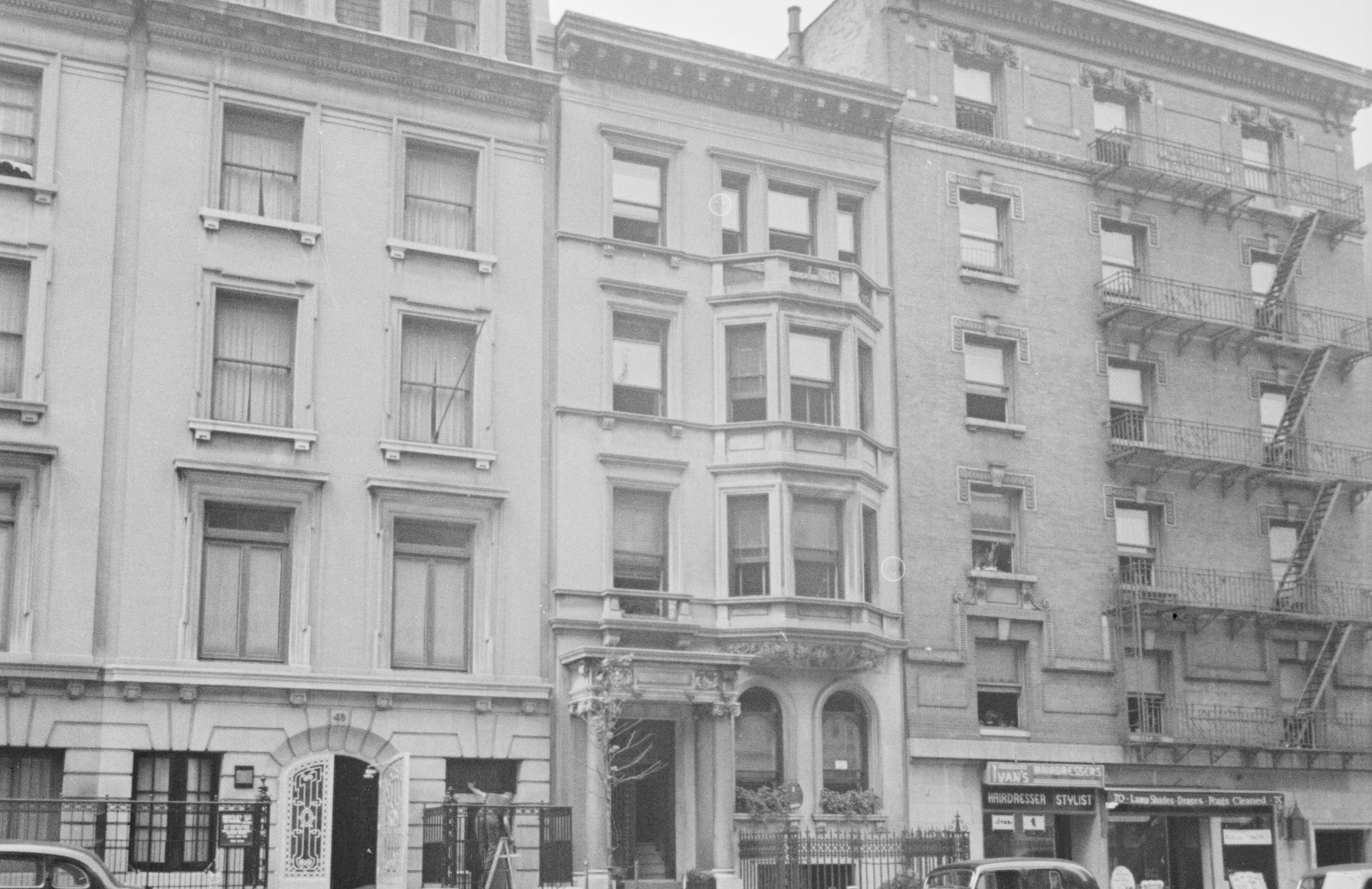 B&W Tax Photo of 50 West 86th St. Courtesy of NYC Municipal Archives.