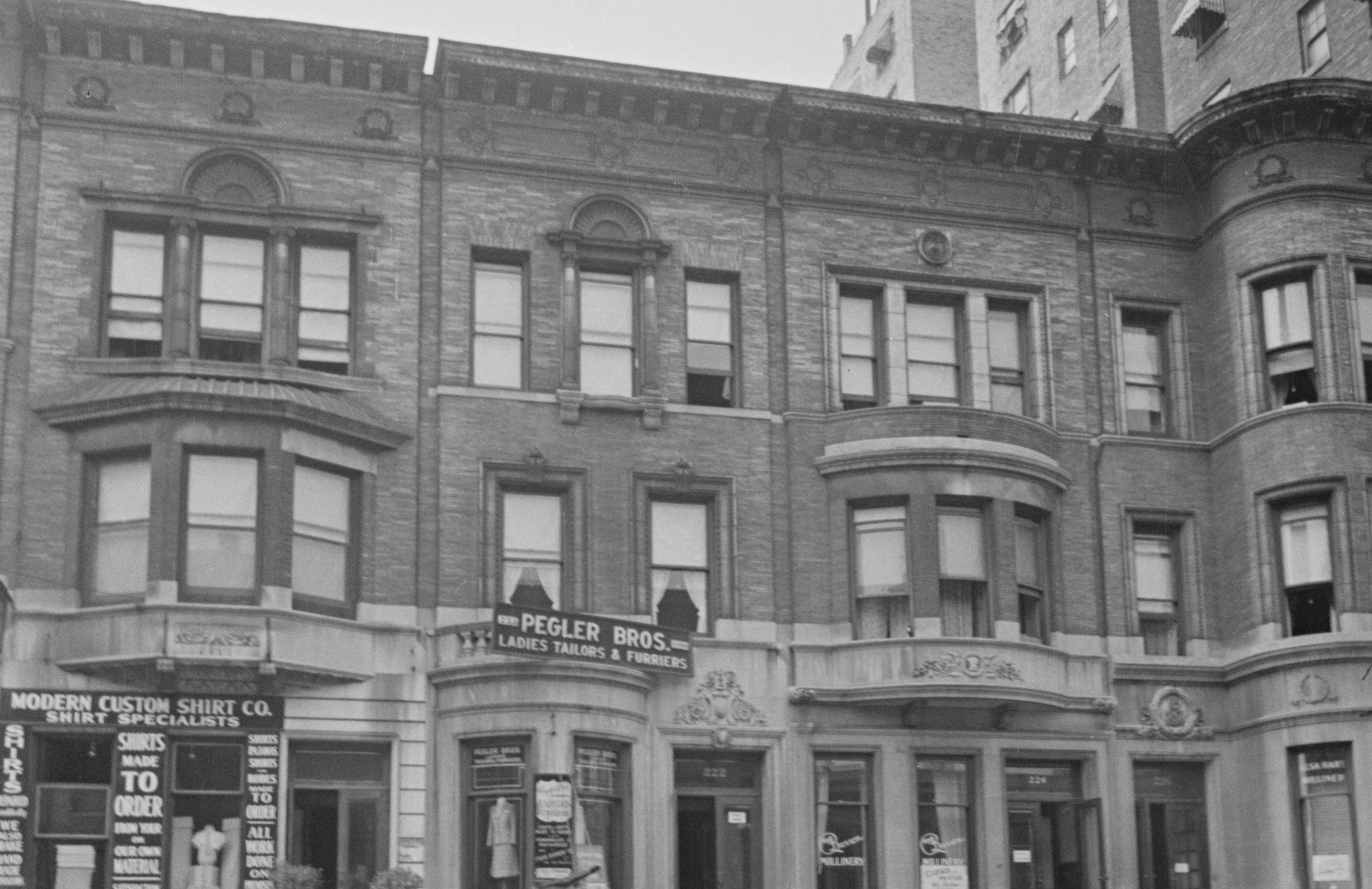 B&W Tax photo of 222 W 79th St. Courtesy of NYC Municipal Archives.