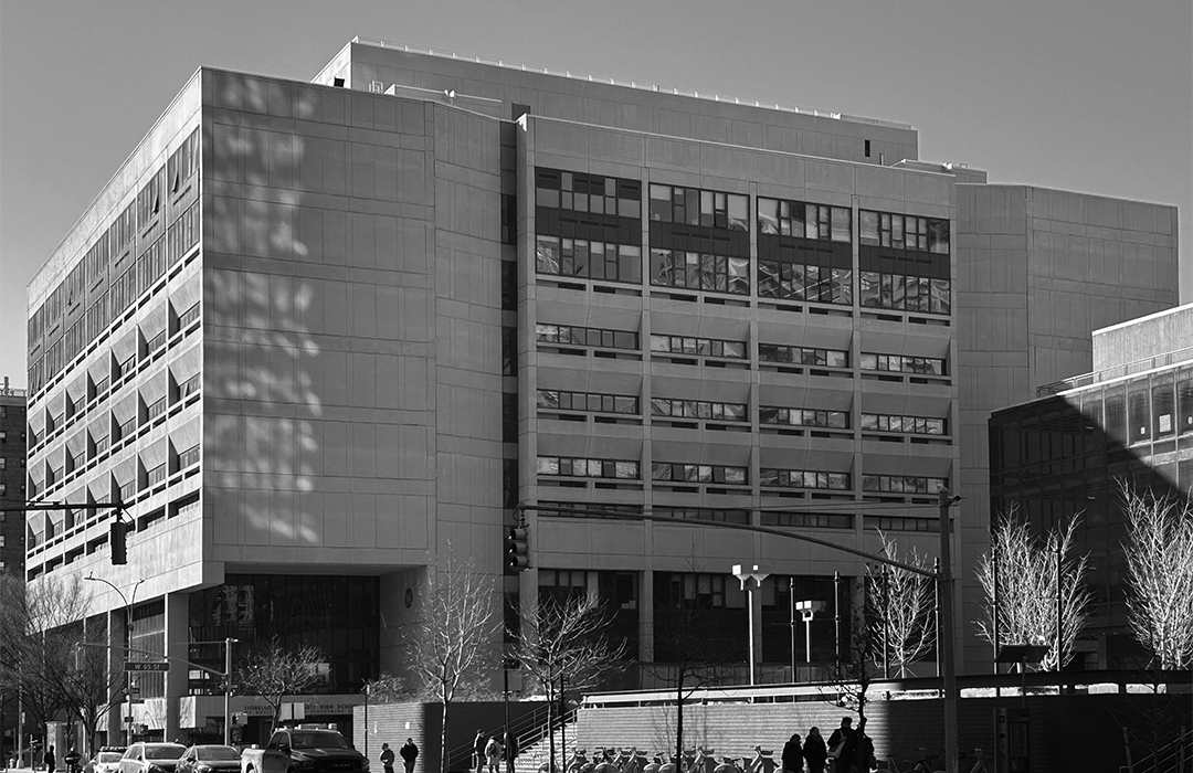 B&W Photo of LaGuardia High School